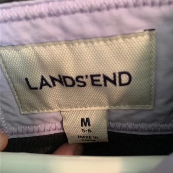 Girls Lavender Squal Parka Lands End - Picture 5 of 8